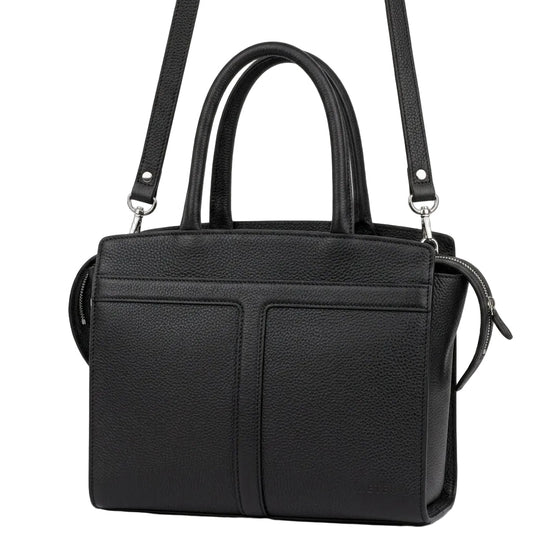 Elegant Trapeze Top Handle Bag