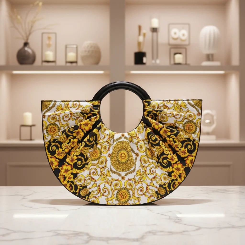 Women's Unique Textured Print Designer Shoulder Bag