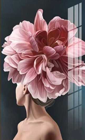 flower canvas painting