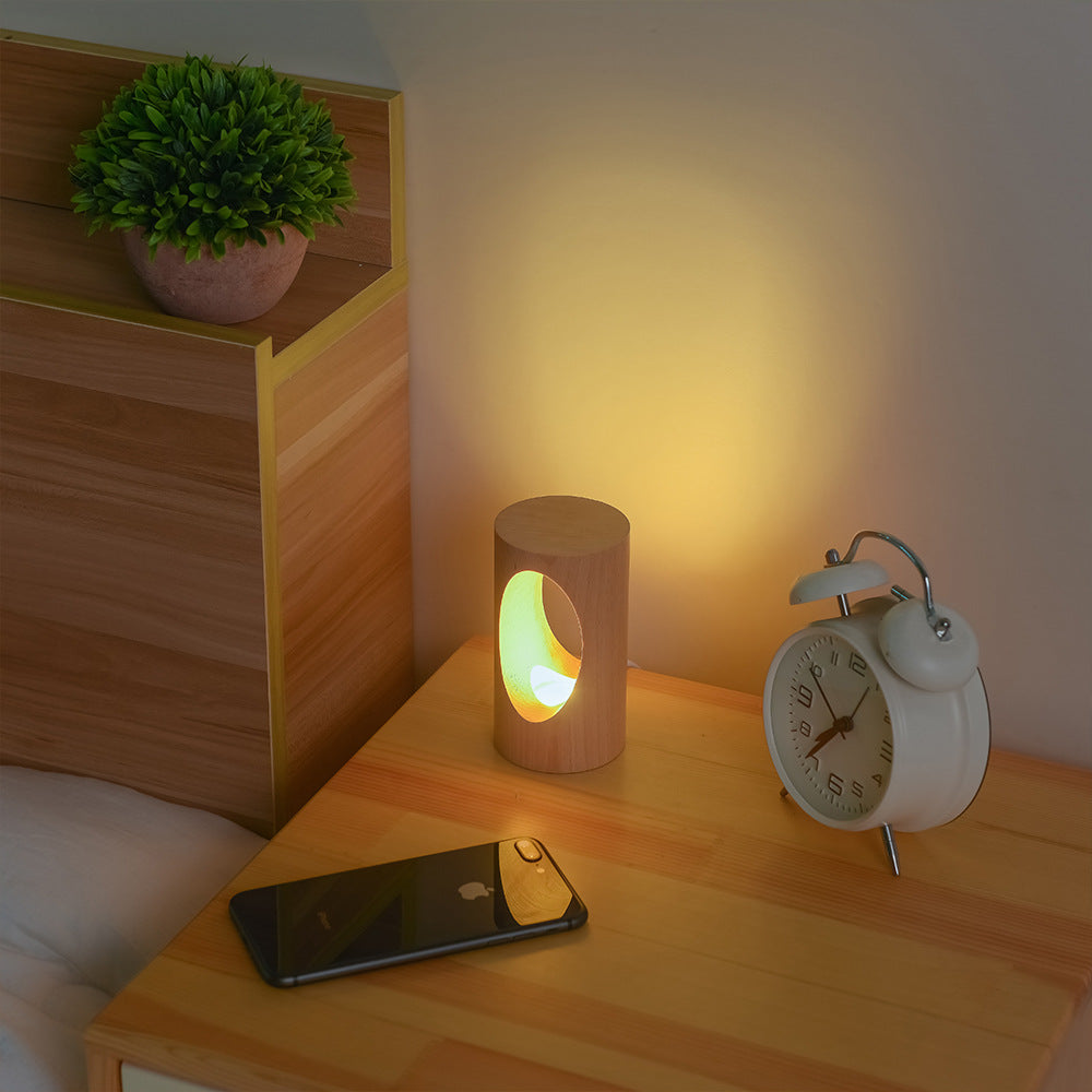 led lamp wood