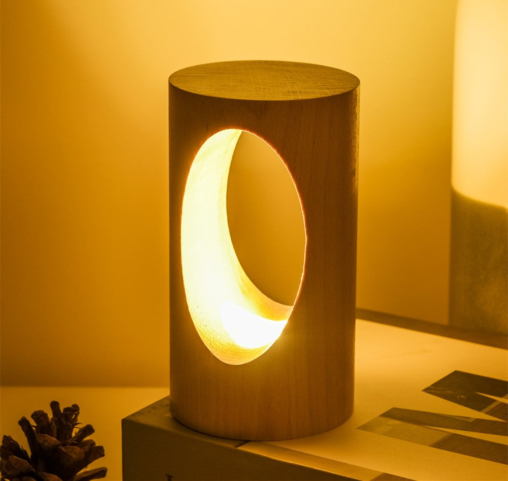 led lamp wood