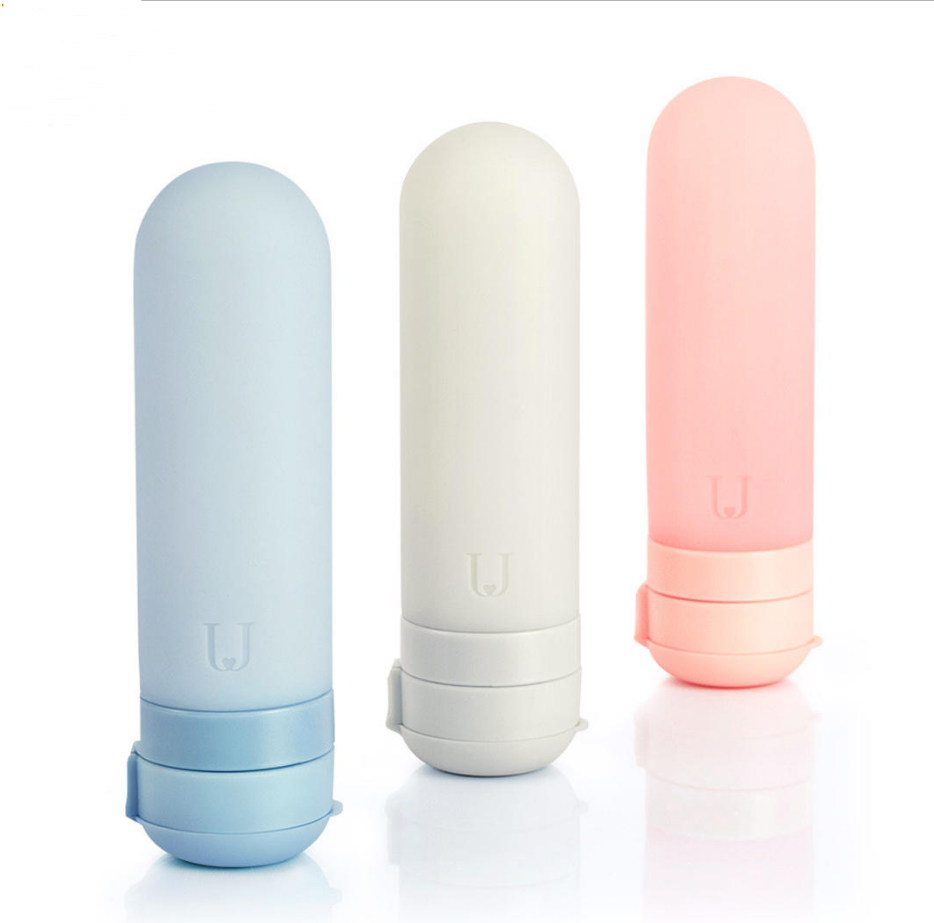 silicone travel bottles