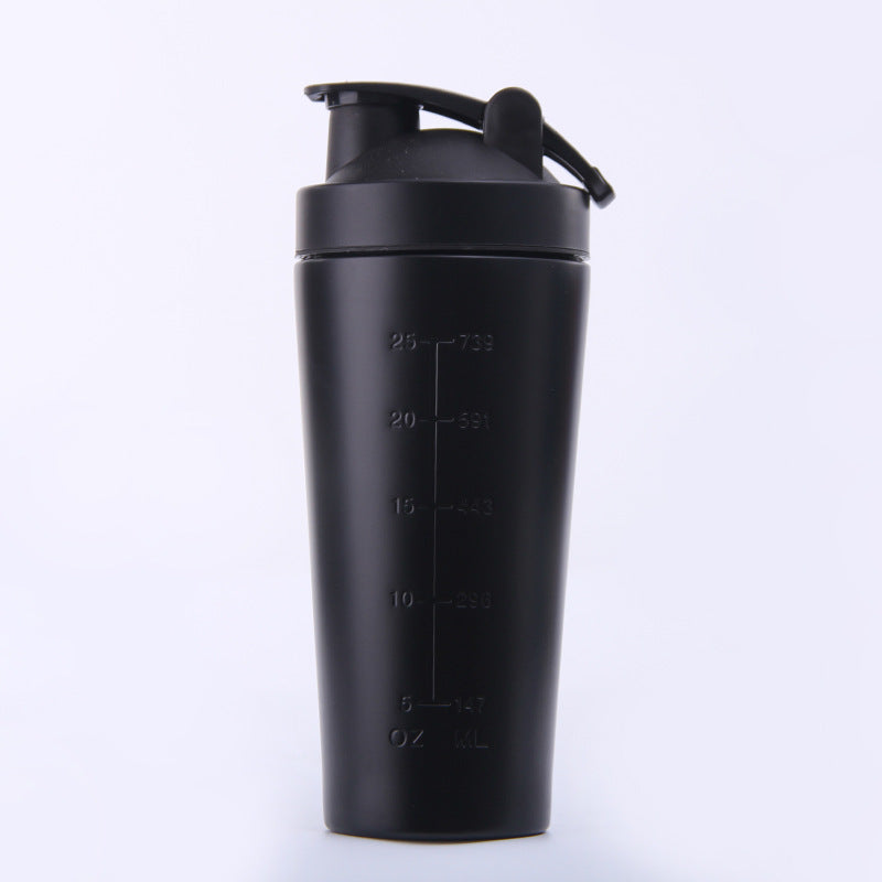 Stainless Steel Bottle Protein Shaker Sports Water Cup