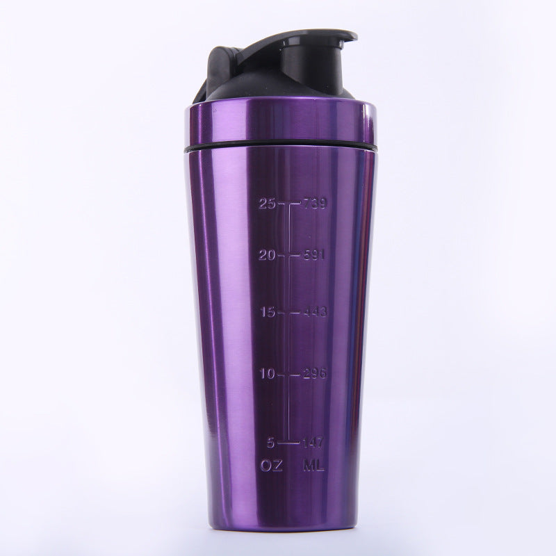 Stainless Steel Bottle Protein Shaker Sports Water Cup