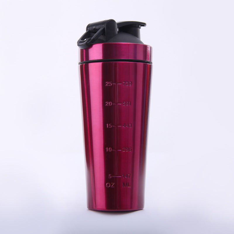 Stainless Steel Bottle Protein Shaker Sports Water Cup