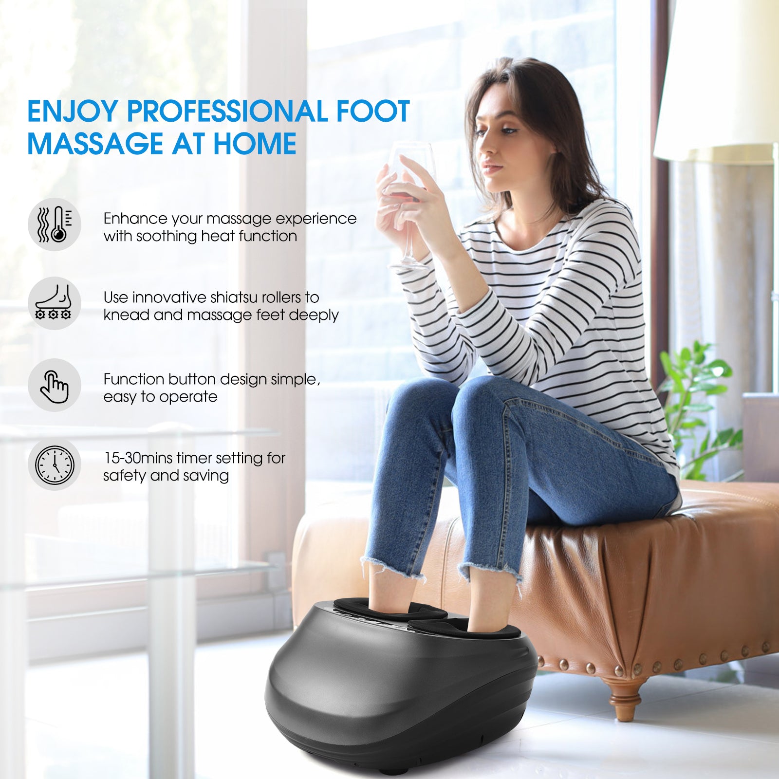 foot massager heater