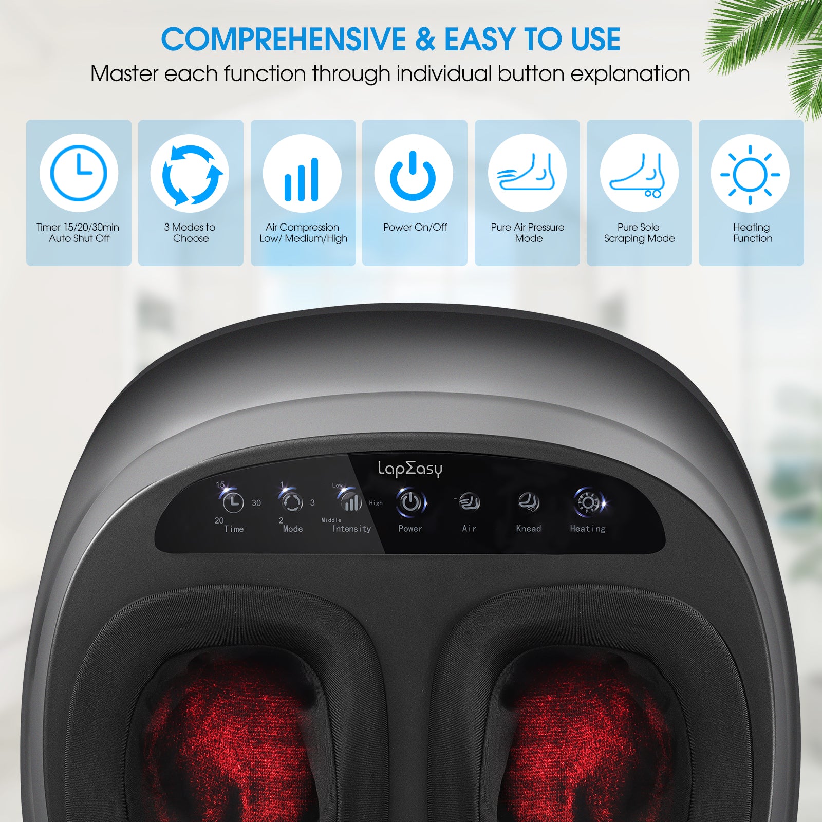 foot massager heater