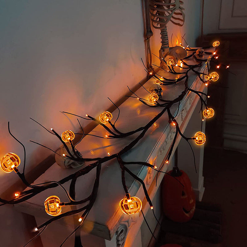 halloween lighted decor