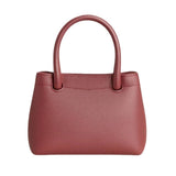 Hometrixy Classic Burgundy Leather Handbag