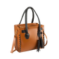 Hometrixy Two-Tone Leather Tote Bag - view 2