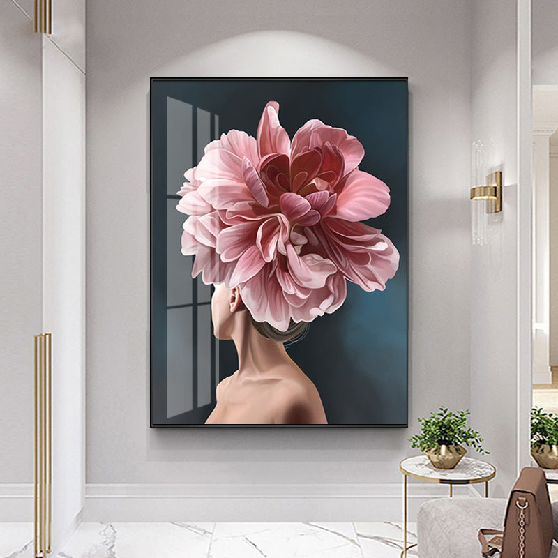 flower canvas painting