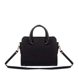 Hometrixy Urban Black Leather Tote Bag