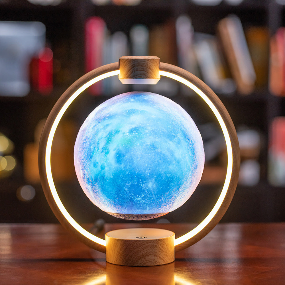 galaxy moon lamp