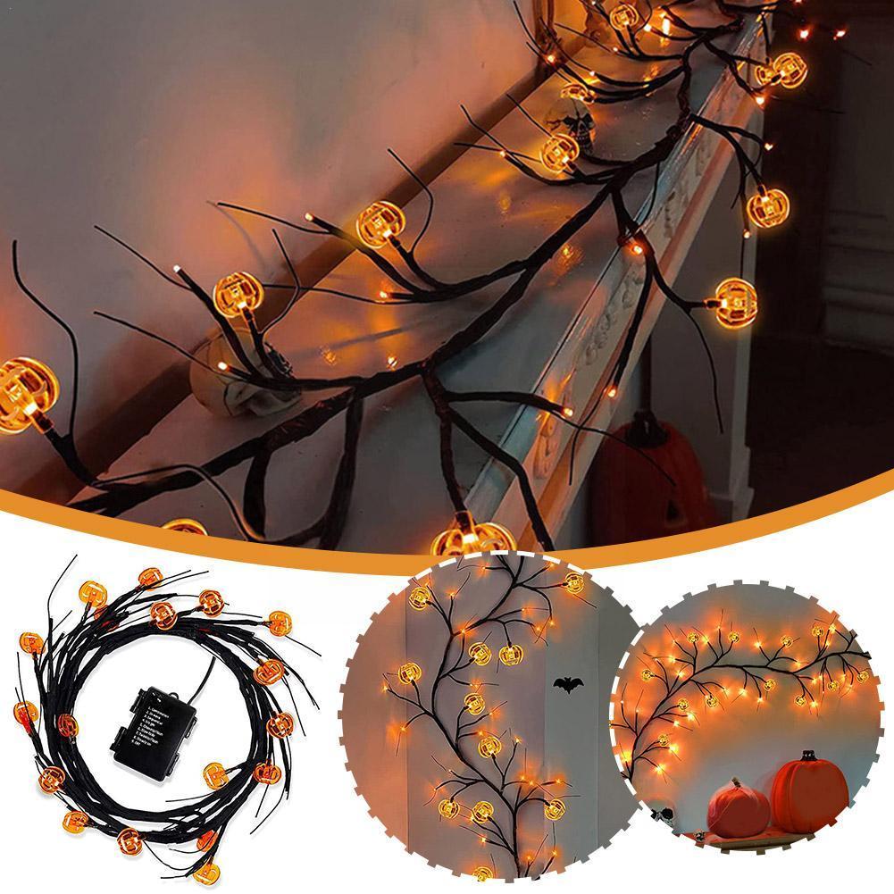 halloween lighted decor