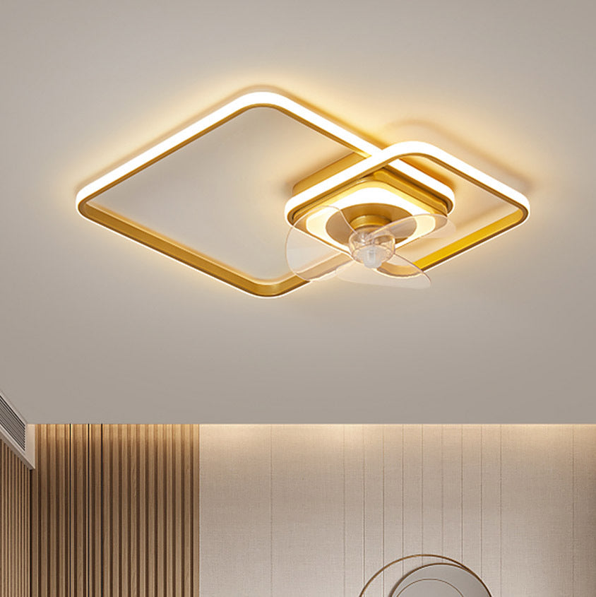 Modern Ceiling Fan with Light 