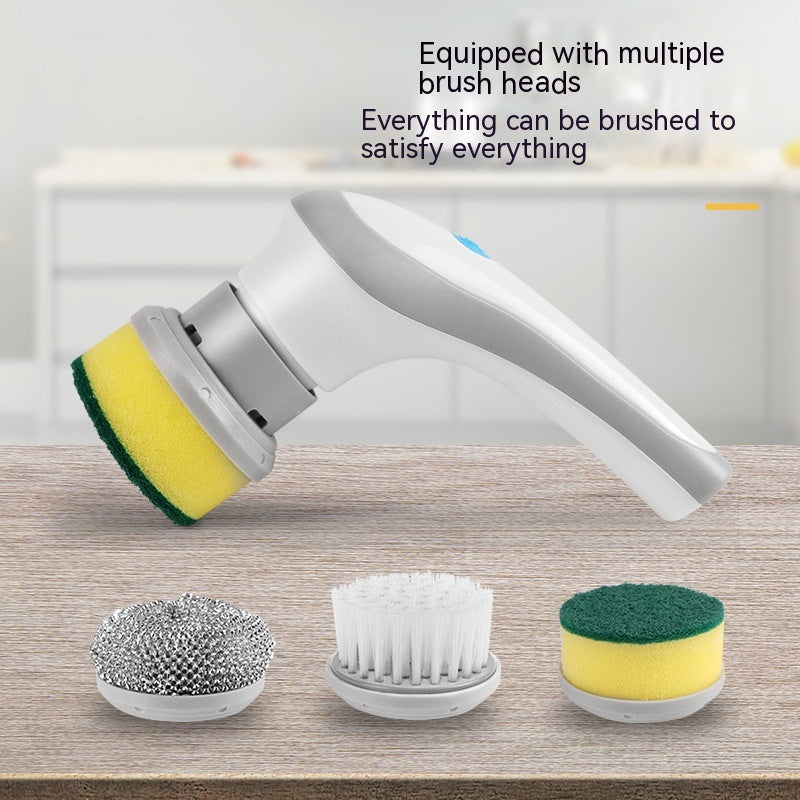 4-in-1 Electric Scrubber Cordless Handheld Cleaning Brush