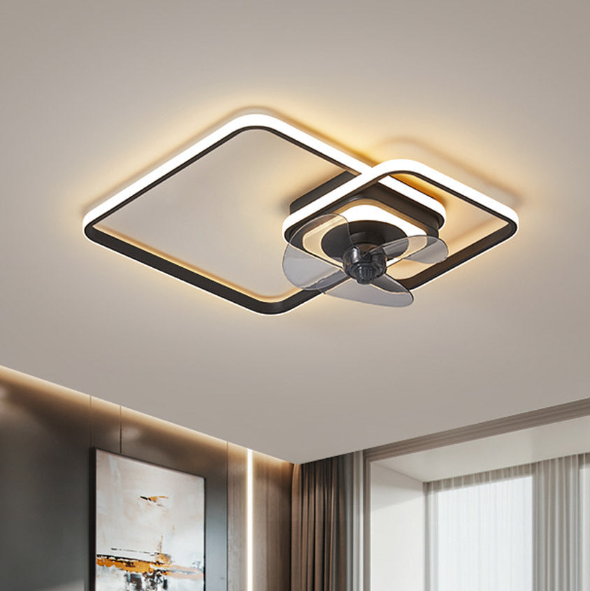 Modern Ceiling Fan with Light 