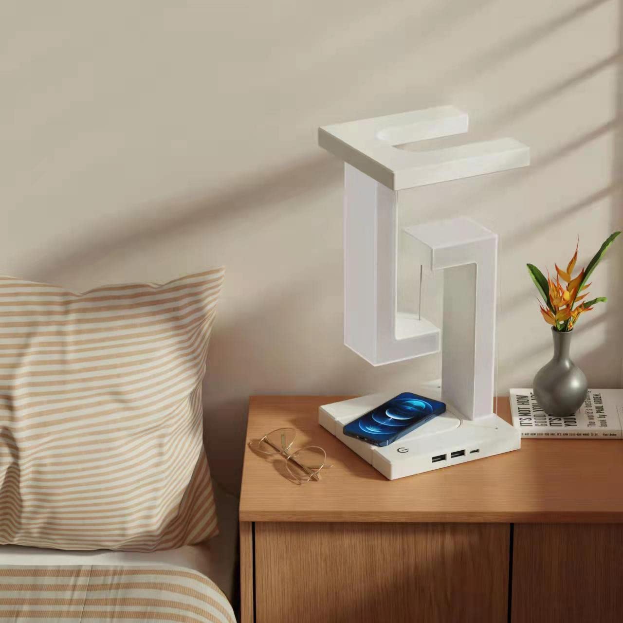 wireless charging lamp