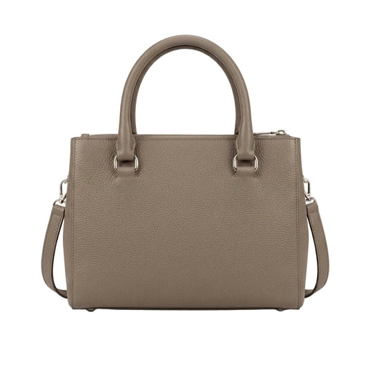 Classic Gray Elegant Satchel Bag - view 3