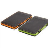 Men’s Faux Leather Slim Magic Wallet – Credit Card & Money Clip