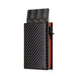 RFID Blocking Slim Aluminum Pop-Up Card Holder Wallet