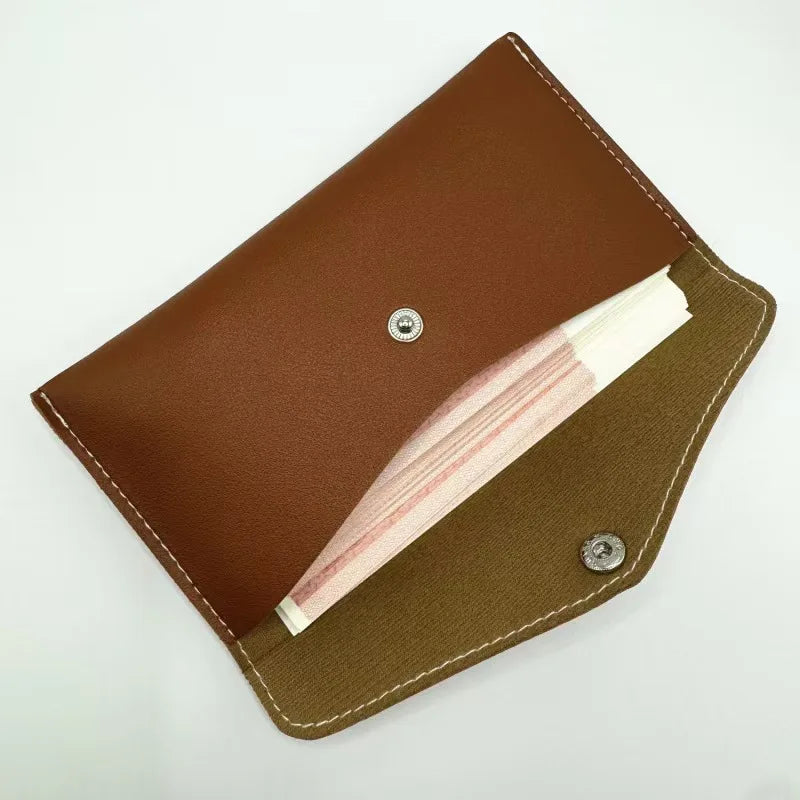 Unisex Retro Long Wallet – Simple Travel & Gift Wallet