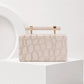 Rose Shape PU Evening Clutch Bag