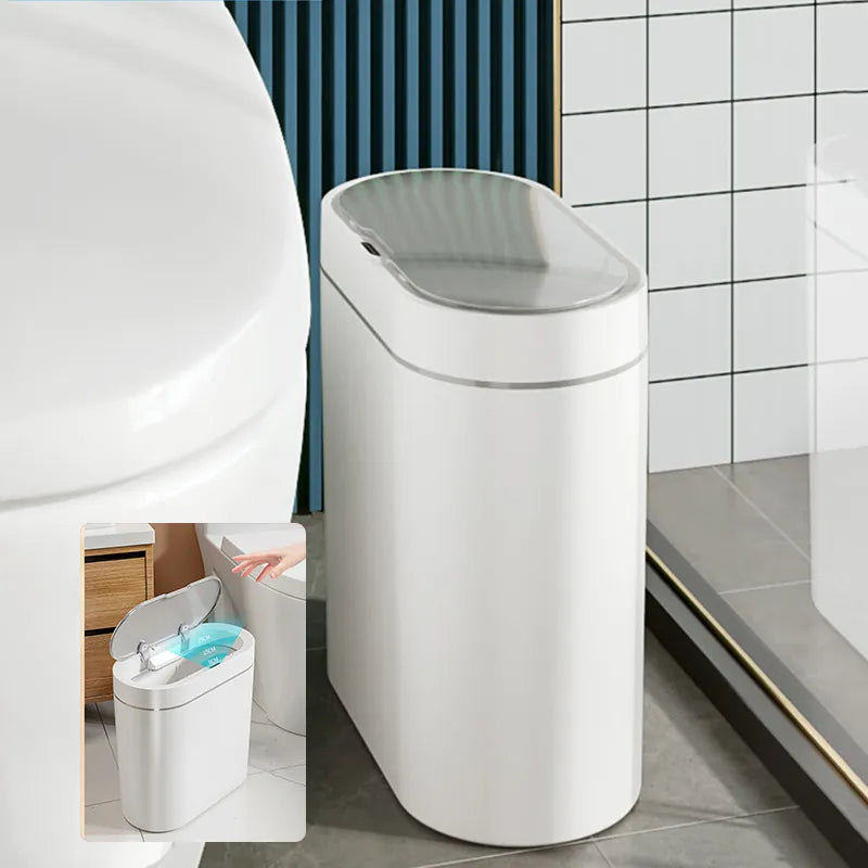 Automatic Bathroom Trash Can eco-friendly -Hometrixy