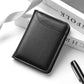 RFID Blocking Vertical PU Leather Wallet | Compact Card Holder