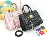 Luxury Printed PU Leather Tote Bag
