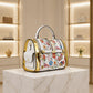 Floral Print Large Shoulder Bag