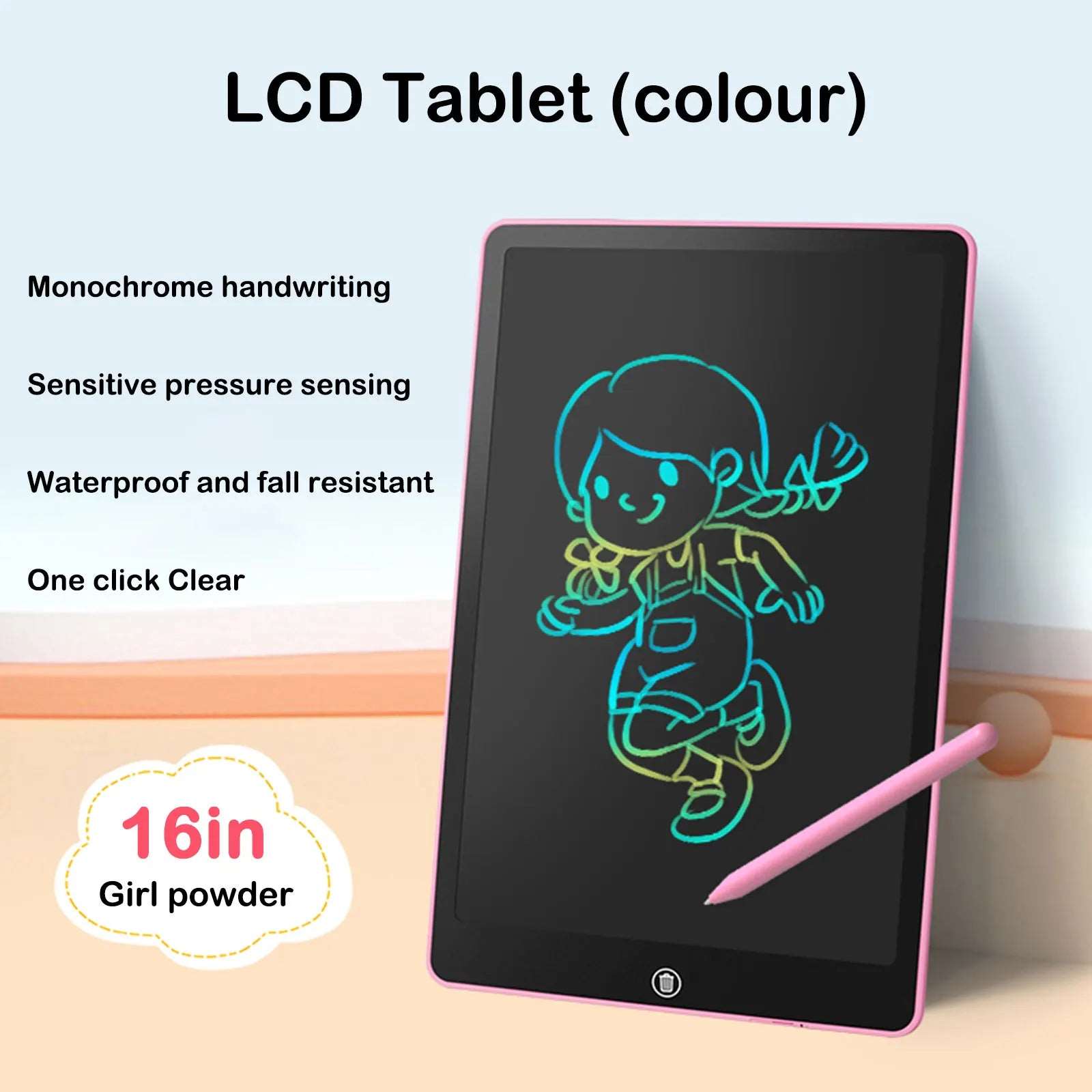 LCD Drawing Tablet for Kids durable - Hometrixy decor