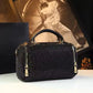 Women's Trendy Diamond Pillow Crossbody Bag - Large Capacity