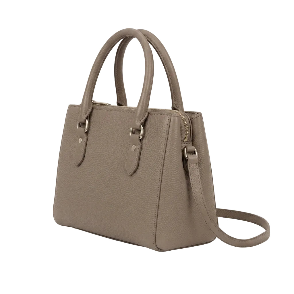 Classic Gray Elegant Satchel Bag - view 2