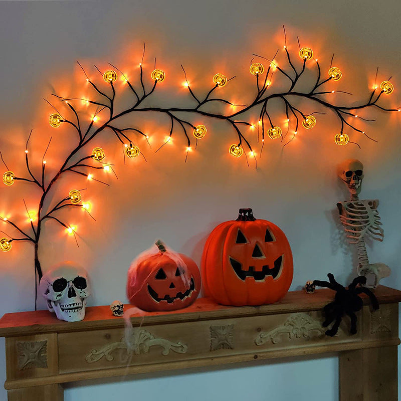 halloween lighted decor