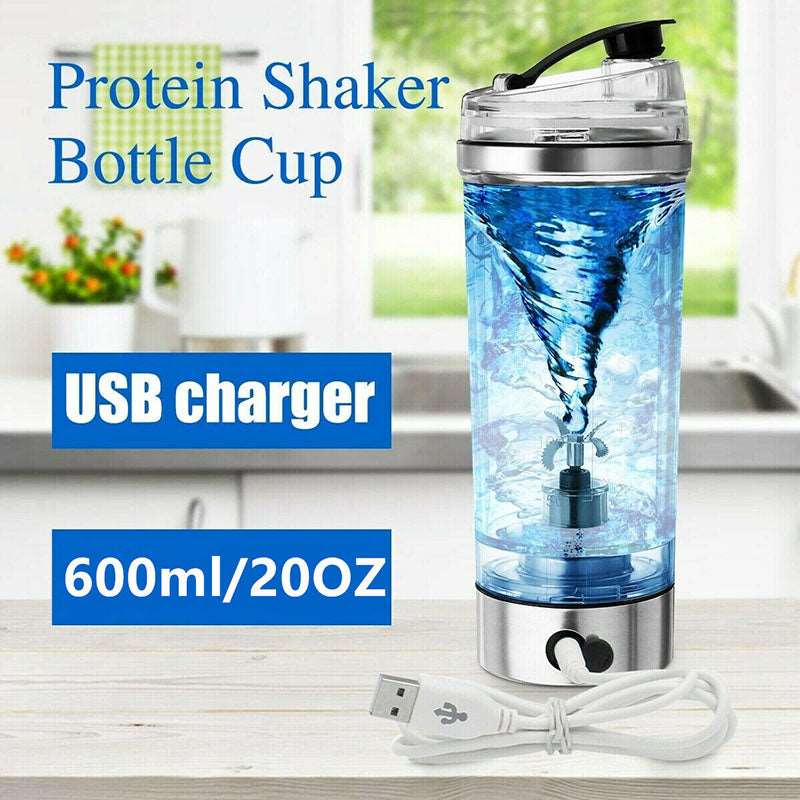 USB Electric Shake Bottle: Protein Blender for Sports