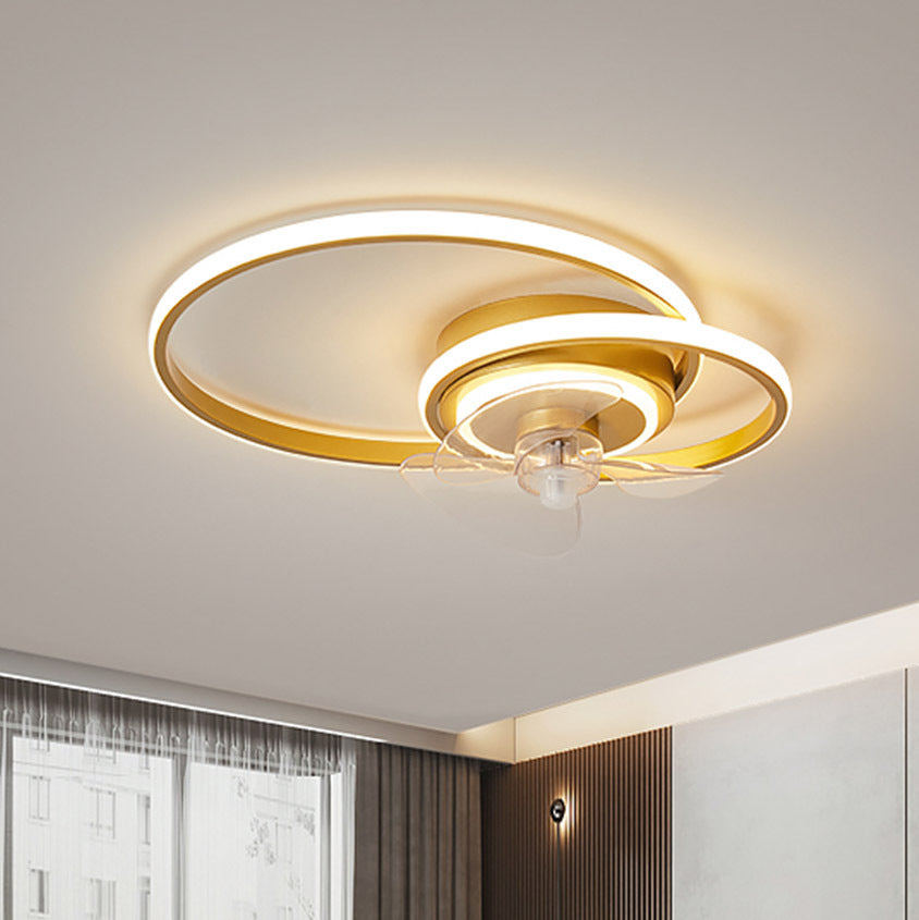 Modern Ceiling Fan with Light 