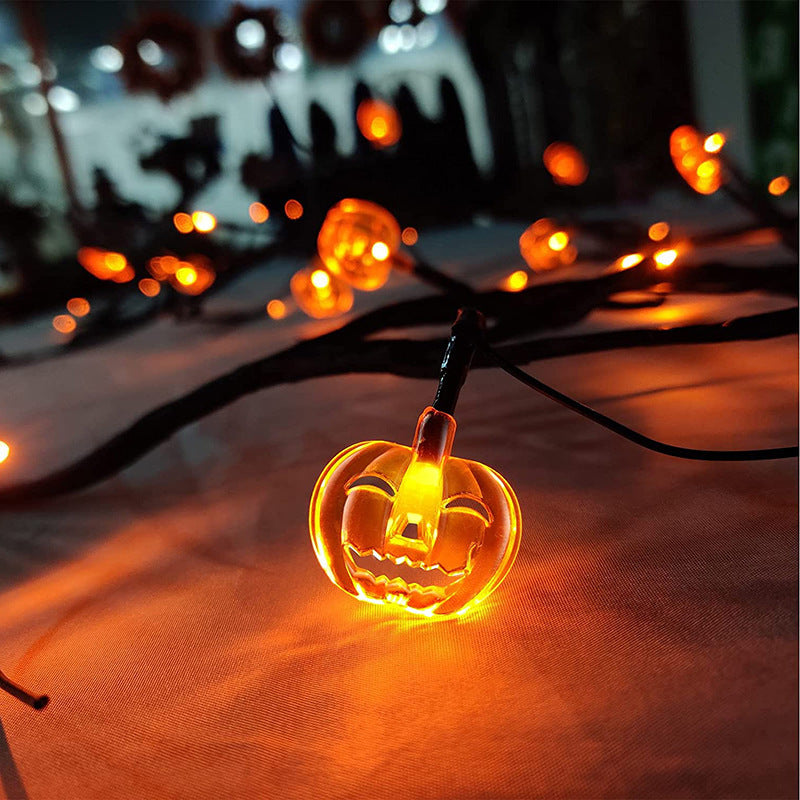 halloween lighted decor