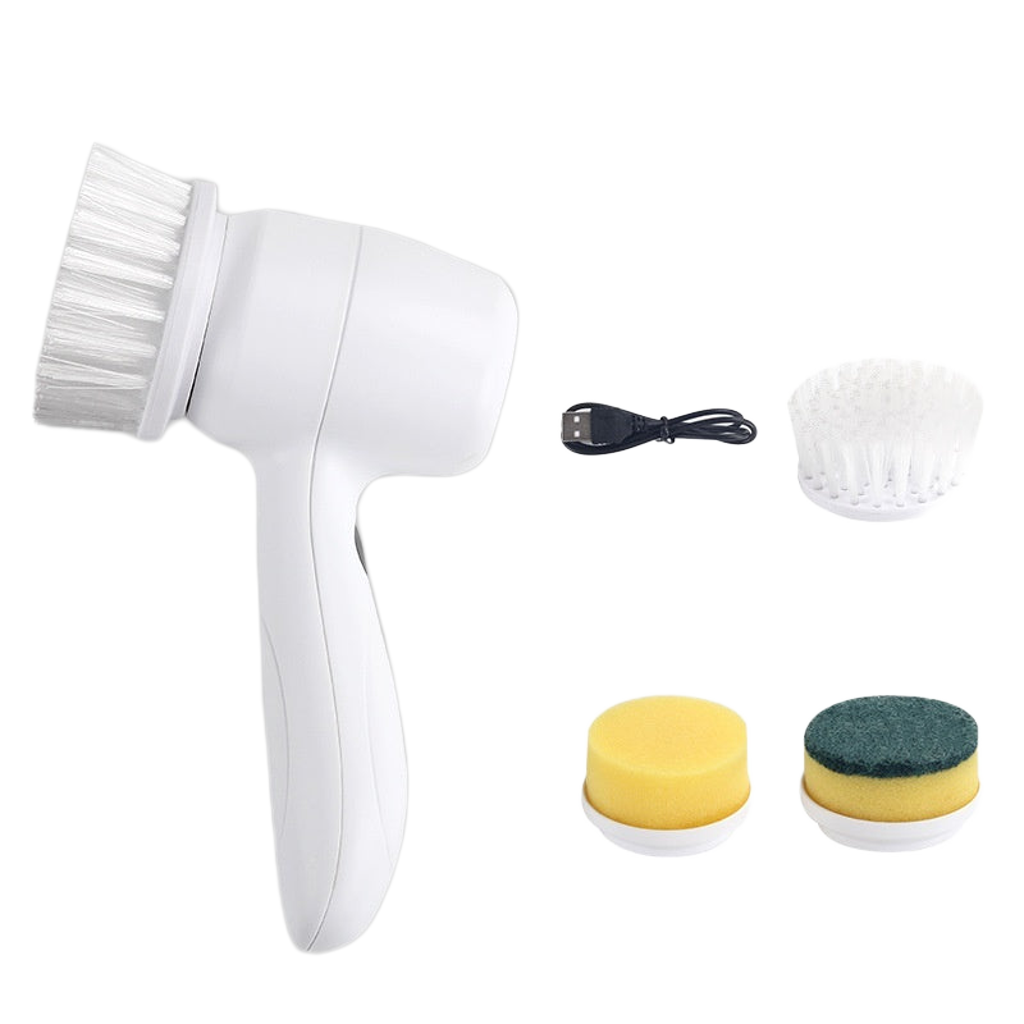 4-in-1 Electric Scrubber Cordless Handheld Cleaning Brush